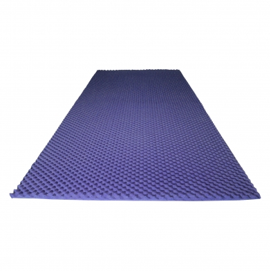 Купить acoustic foam non-flammable ecosound cellular wave 20mm 2mx1m purple по низкой цене