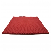 Acoustic foam non-combustible cellular Ecosound Wave 30mm 1mx1m burgundy