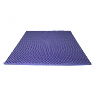 Acoustic foam non-flammable Ecosound cellular Wave 30mm 1mx1m purple