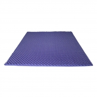 Acoustic foam non-flammable Ecosound cellular Wave 20mm 1mx1m purple