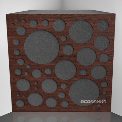 Купить bass trap ecosound ecobubble apple-locarno 50 x 50 cm 100 mm brown по низкой цене