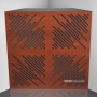 Купить bass trap ecosound 4diagonals apple-locarno 50 x 50 cm 100 mm brown по низкой цене