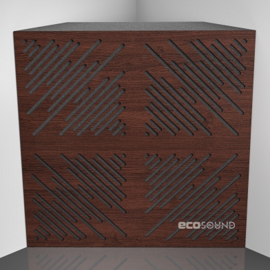 Купить bass trap ecosound 4diagonals apple-locarno 50 x 50 cm 100 mm brown по низкой цене