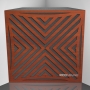 Купить bass trap ecosound urban apple-locarno 50 x 50 cm 100 mm brown по низкой цене