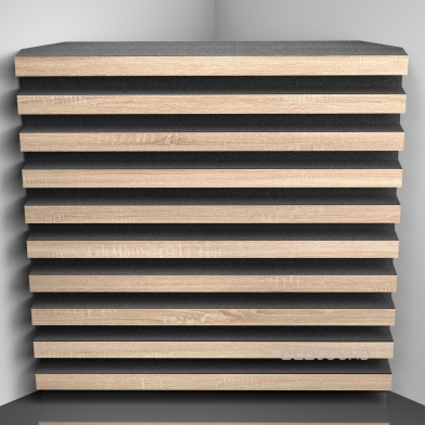 Купить bass trap ecosound comb apple-locarno 50 x 50 cm 100 mm brown по низкой цене