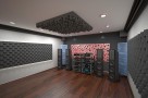 Project visualization using Acoustic diffuser Ecosound EcoDIFF foam 150mm, 50x50 cm black. Превью