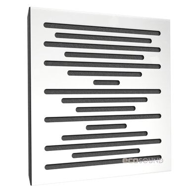 Купить acoustic panel ecosound ecowave white 50x50 cm 53mm по низкой цене