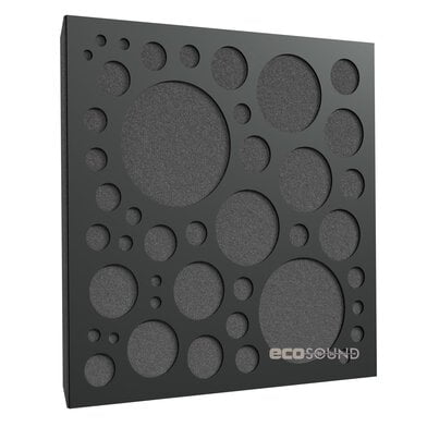 Купить acoustic panel ecosound ecobubble apple-locarno 50 x 50 cm 53 mm brown по низкой цене