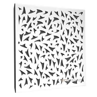 Купить acoustic panel ecosound ecofly white 50x50 cm 53mm  по низкой цене