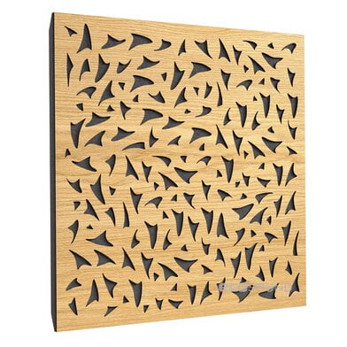 Купить acoustic panel ecosound ecofly apple-locarno 50 x 50 cm 33 mm brown по низкой цене