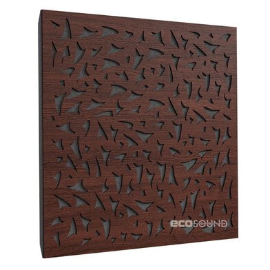 Купить acoustic panel ecosound ecofly apple-locarno 50 x 50 cm 33 mm brown по низкой цене