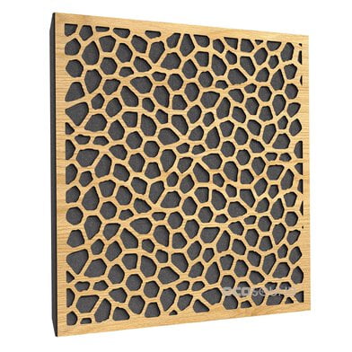 Купить acoustic panel ecosound econet apple-locarno 50 x 50 cm 33 mm brown по низкой цене