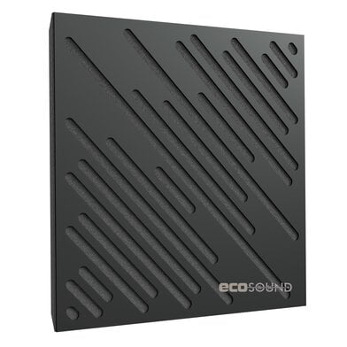 Купить acoustic panel ecosound diagonal apple-locarno 50 x 50 cm 53 mm brown по низкой цене