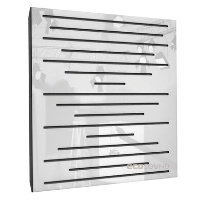 Купить acoustic panel ecosound ecopulse white 50x50 cm 53mm по низкой цене