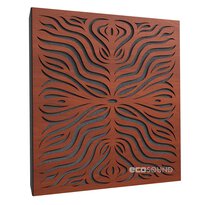 Acoustic panel Ecosound Chimera F Apple-Locarno 50 x 50 cm 33 mm brown