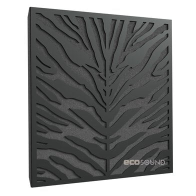 Купить acoustic panel ecosound zebra apple-locarno 50 x 50 cm 33 mm brown по низкой цене