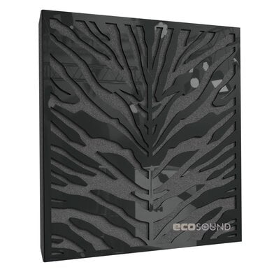 Купить acoustic panel ecosound zebra apple-locarno 50 x 50 cm 33 mm brown по низкой цене