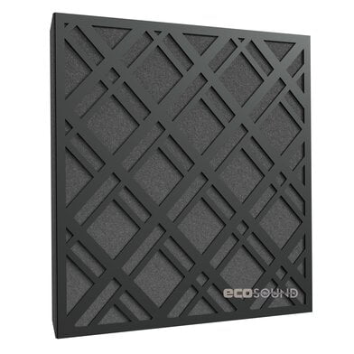 Купить acoustic panel ecosound grille apple-locarno 50 x 50 cm 33 mm brown по низкой цене