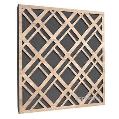 Купить acoustic panel ecosound grille apple-locarno 50 x 50 cm 33 mm brown по низкой цене