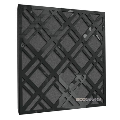 Купить acoustic panel ecosound grille apple-locarno 50 x 50 cm 53 mm brown по низкой цене