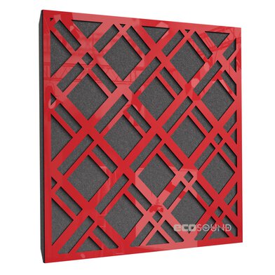 Купить acoustic panel ecosound grille apple-locarno 50 x 50 cm 33 mm brown по низкой цене