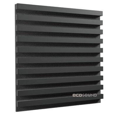 Купить acoustic panel ecosound comb apple-locarno 50 x 50 cm 53 mm brown по низкой цене