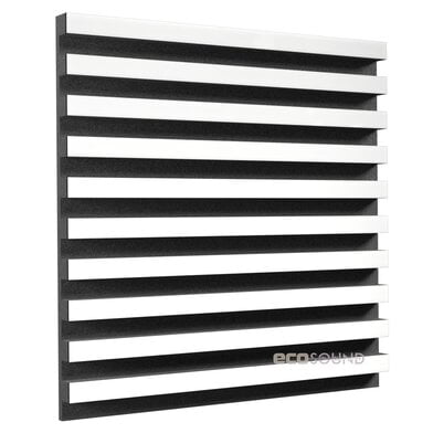 Купить acoustic panel ecosound ecocomb white 50x50 cm 53mm по низкой цене