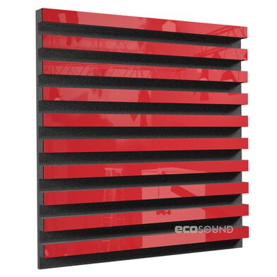 Купить acoustic panel ecosound comb apple-locarno 50 x 50 cm 53 mm brown по низкой цене