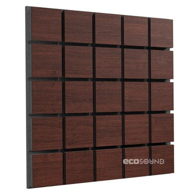 Купить acoustic panel ecosound tetras wood blue 50x50cm 53mm  по низкой цене