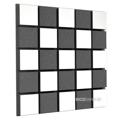 Купить acoustic panel ecosound tetras acoustic wood green 50x50cm 53mm  по низкой цене