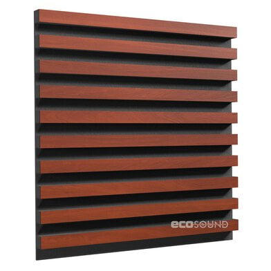 Купить acoustic panel ecosound comb xl apple-locarno 100 x 100 cm 53 mm brown 53 mm по низкой цене