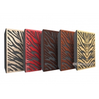 Acoustic panel Ecosound Zebra Apple-Locarno 50 x 50 cm 53 mm brown