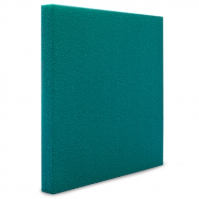 Купить acoustic foam panel ecosound pattern velvet 60mm, 60x60cm color dark green по низкой цене