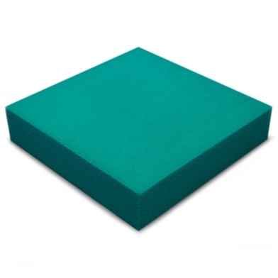 Купить acoustic foam panel ecosound pattern velvet 60mm, 60x60cm color dark green по низкой цене