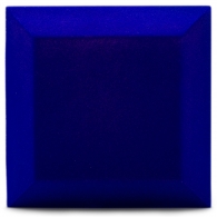 Velvet acoustic panel made of acoustic foam Ecosound Velvet Electric blue 25x25cm 50mm