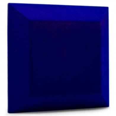 Купить velvet acoustic panel made of acoustic foam ecosound velvet electric blue 25x25cm 50mm по низкой цене