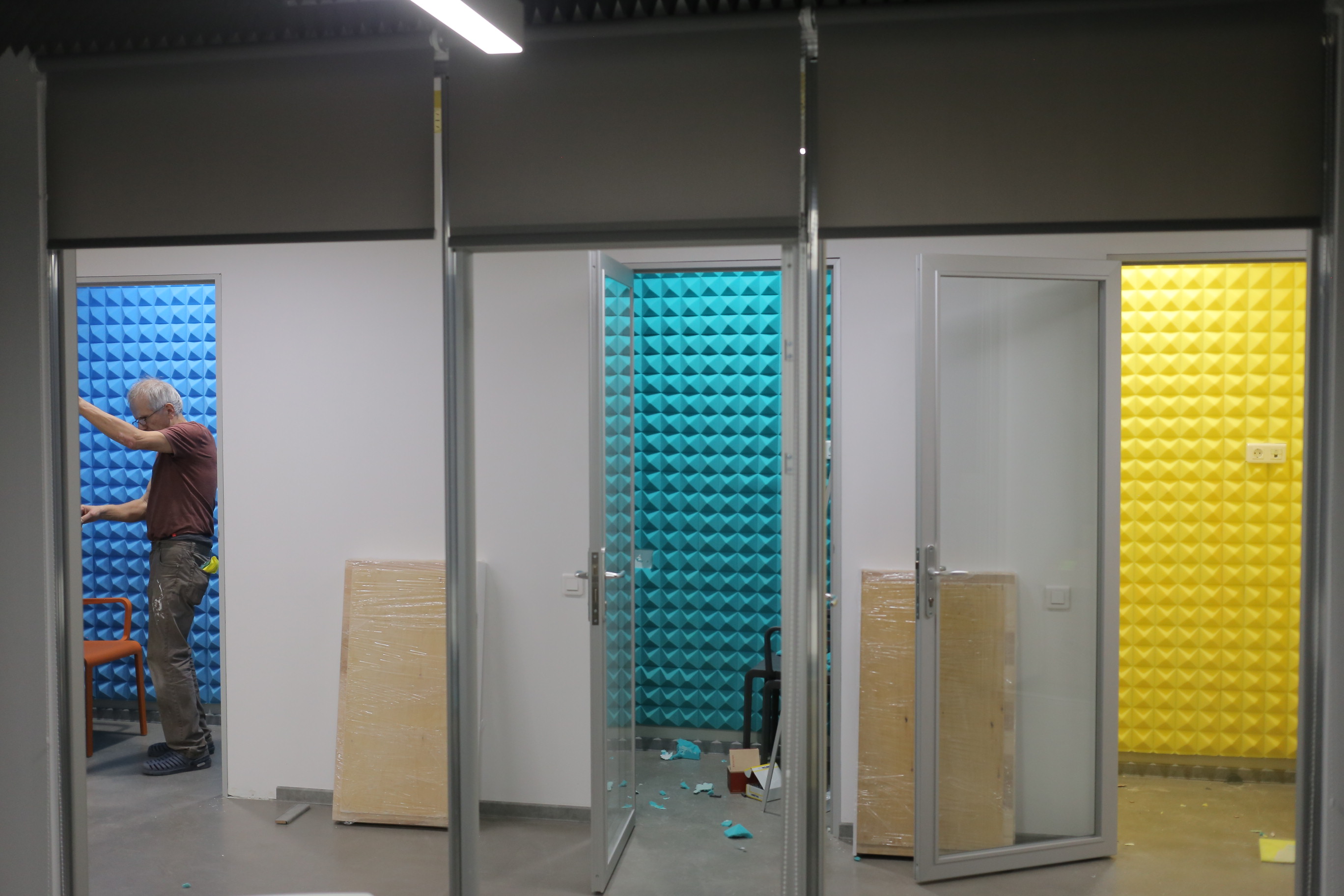 Microphone Isolation Shield Ecosound XL 100x85 cm color black