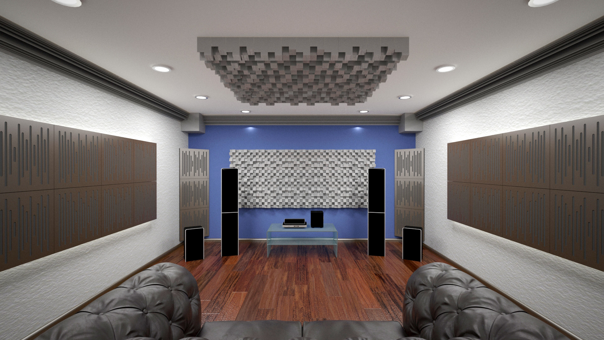 Microphone Isolation Shield Ecosound XL 100x85 cm color black