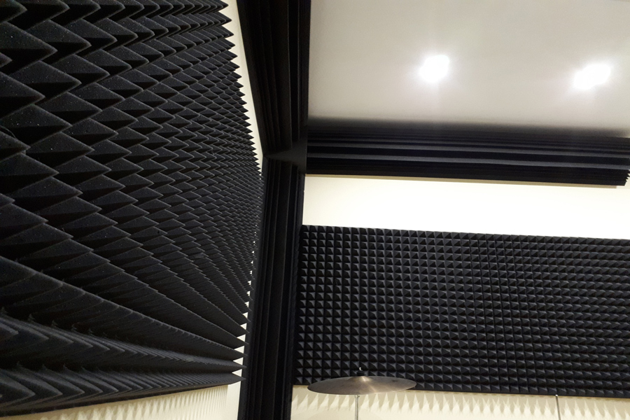 Bass trap Ecosound Saw 0.6x0.35x0.1 m Color black graphite