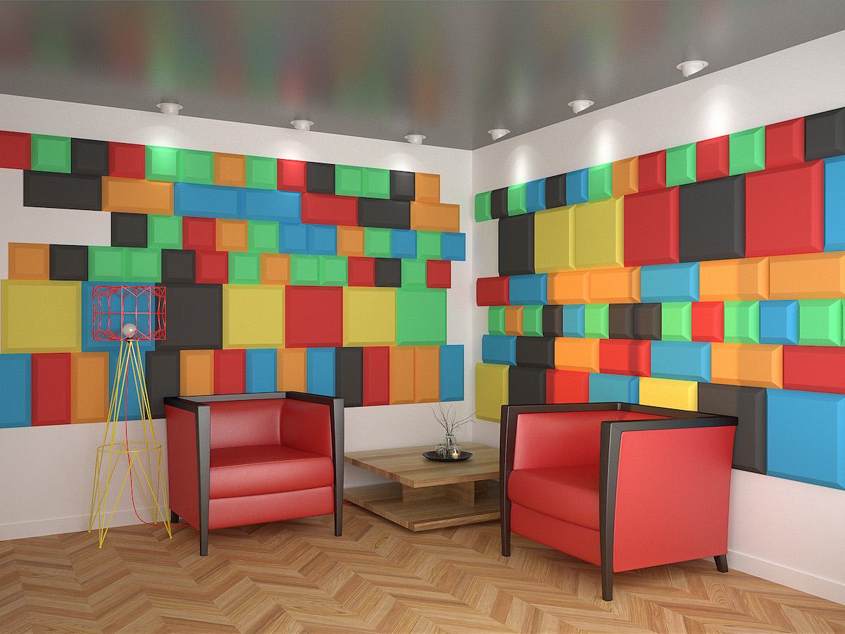 Acoustic panel Ecosound Cinema Acoustic green 50x50 cm 